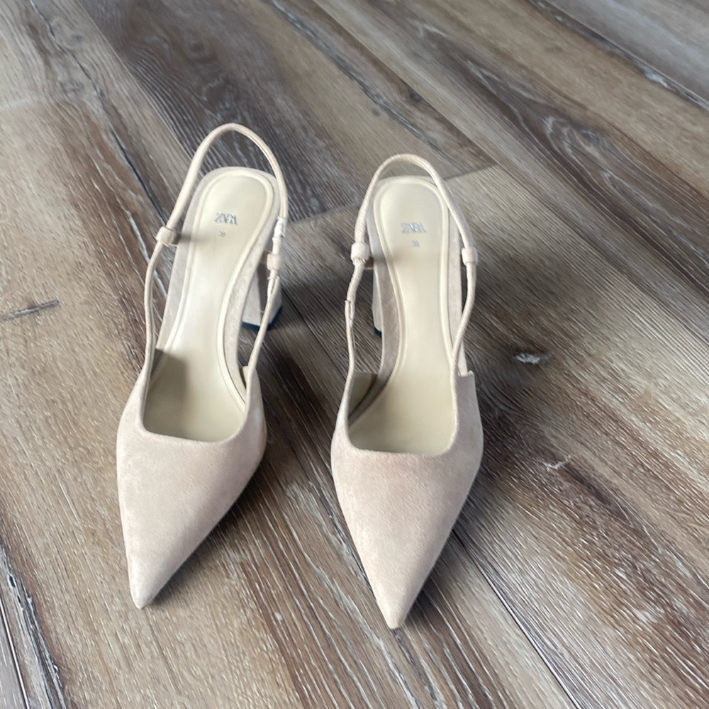 Zara high heel sling back